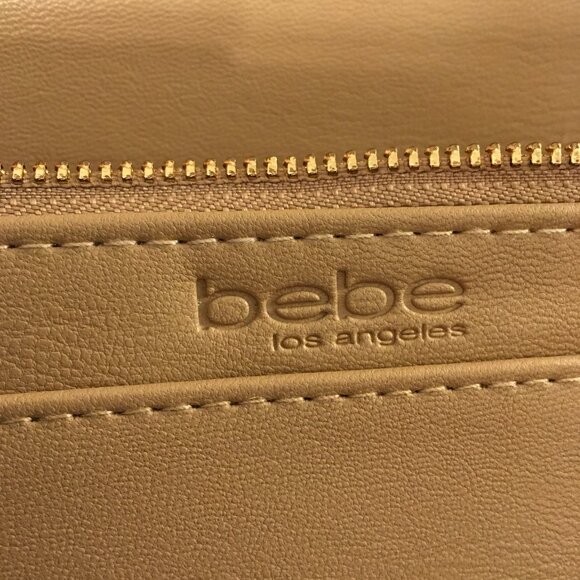Bebe Gio Flap Tan Crossbody NWOT - Picture 8 of 12